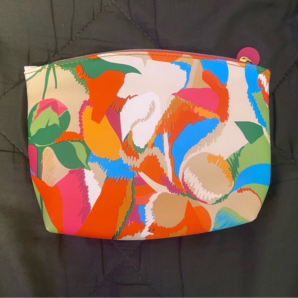 Bright Colored Ipsy Makeup Bag